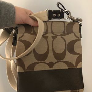 Coach cross body bag
